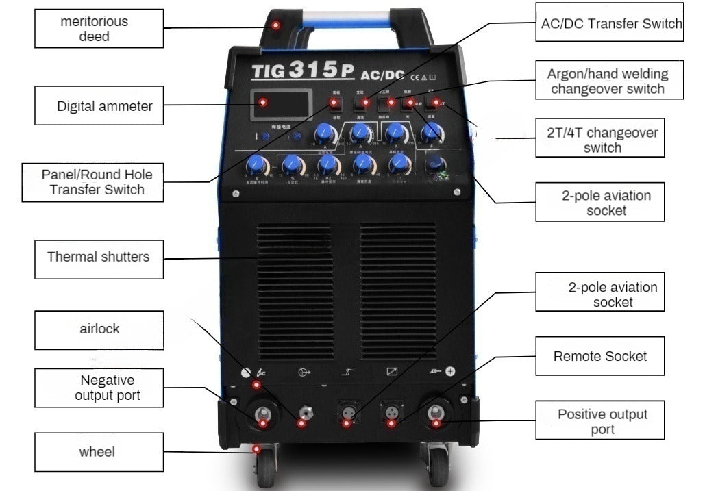 Argon Arc Aluminum Welding Machine