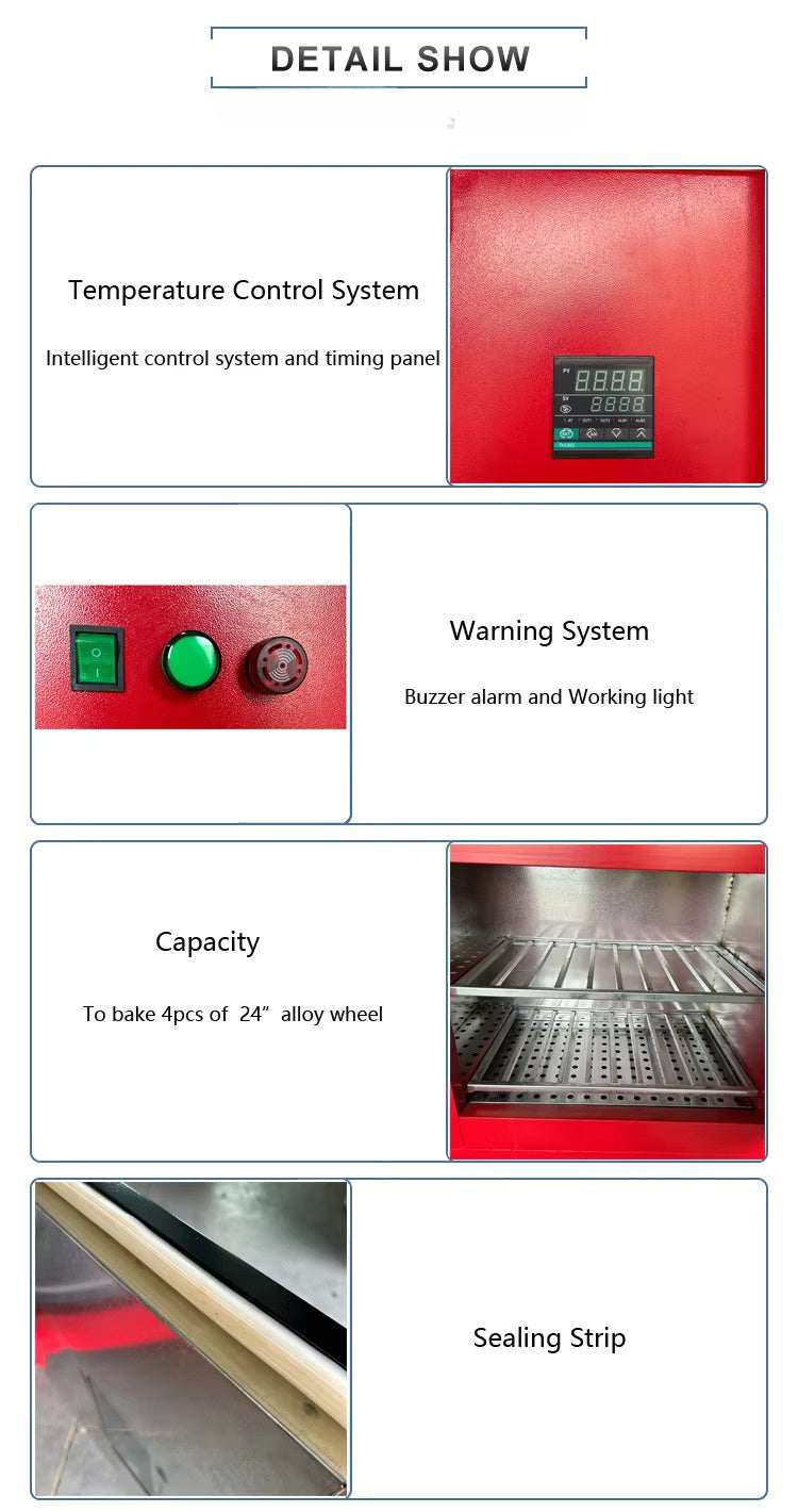 Paint & Powder Coating Curing Oven