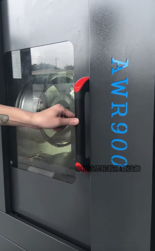 Wheel repair machine can repair deep disk wheel